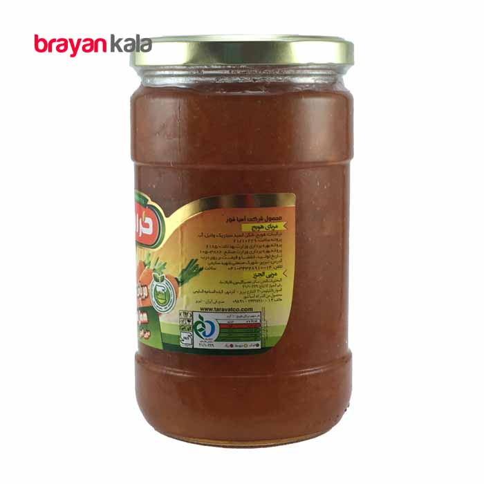 عکس شماره:0 , مربای هویج طراوت وزن 850 گرمی